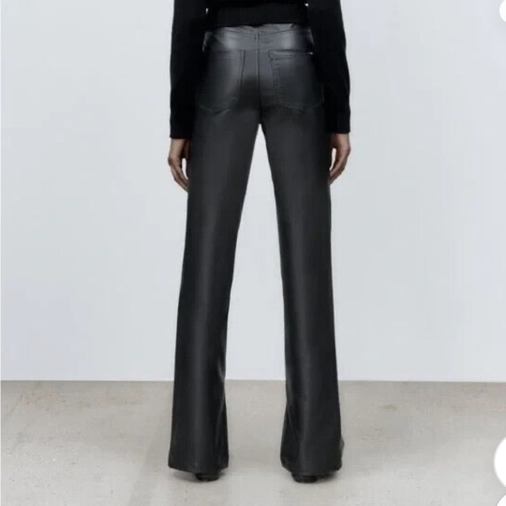 Zara vegan leather pants